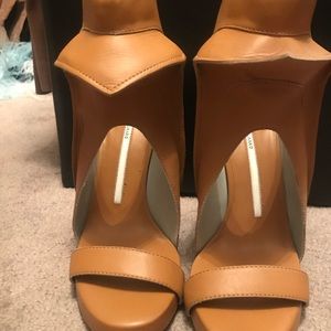 Caramel colored sandals